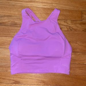 Lululemon high neck sports bra with back cutout